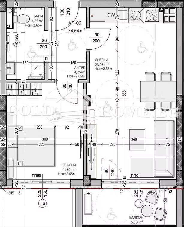 Продава  2-стаен град Пловдив , Остромила , 64 кв.м | 98050585 - изображение [2]