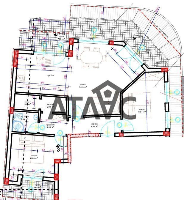 Продава  3-стаен град Пловдив , Кършияка , 119 кв.м | 96330373 - изображение [3]