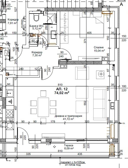 Продава 3-СТАЕН, гр. Пловдив, Христо Смирненски, снимка 3 - Апартаменти - 52445337