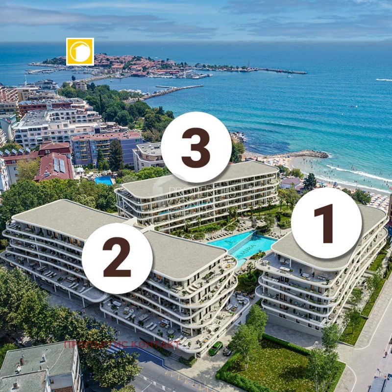 Продава 2-СТАЕН, гр. Несебър, област Бургас, снимка 3 - Апартаменти - 52688474