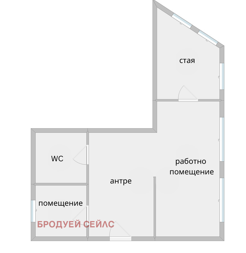 Продава ОФИС, гр. София, Разсадника, снимка 8 - Офиси - 54483216