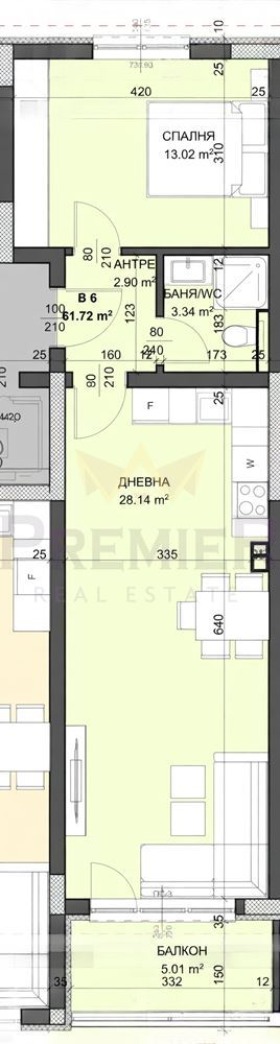 Продава 2-СТАЕН, гр. Варна, Виница, снимка 8 - Апартаменти - 54187427