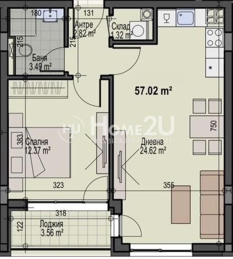 Продава 2-СТАЕН, гр. София, Манастирски ливади, снимка 6 - Апартаменти - 54211987