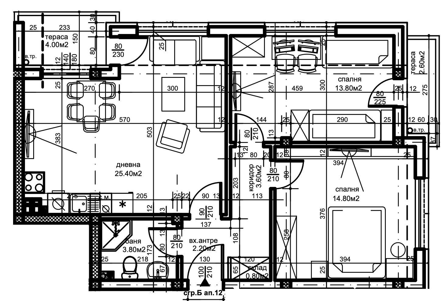 Продава 3-СТАЕН, гр. Пловдив, Беломорски, снимка 6 - Апартаменти - 49207766