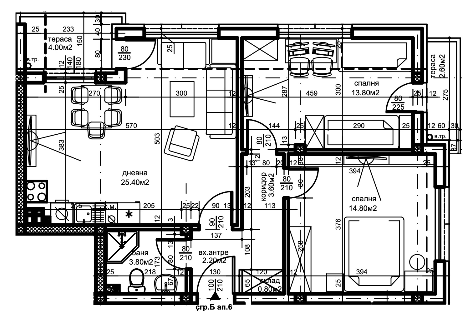 Продава 3-СТАЕН, гр. Пловдив, Беломорски, снимка 2 - Апартаменти - 49207766