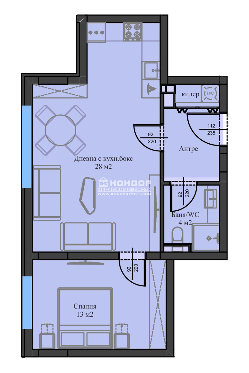 Продава 2-СТАЕН, гр. Пловдив, Въстанически, снимка 2 - Aпартаменти - 47783926