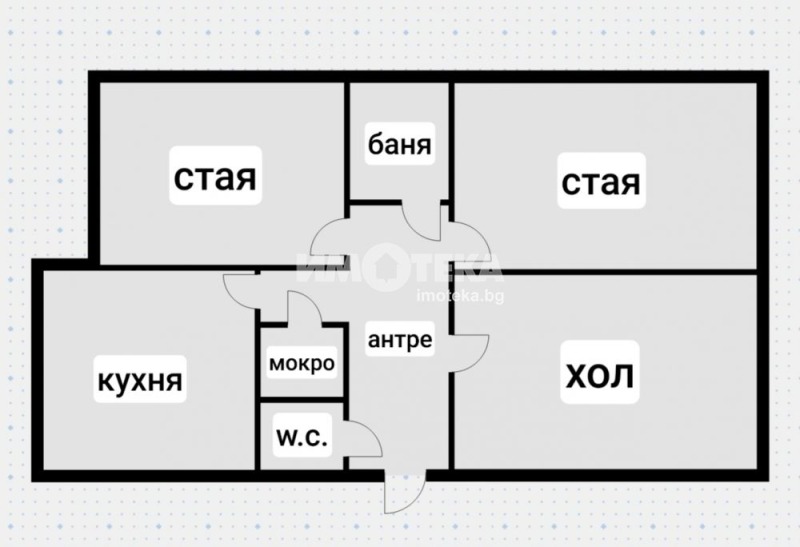 Продава 3-СТАЕН, гр. София, Банишора, снимка 4 - Aпартаменти - 47339229