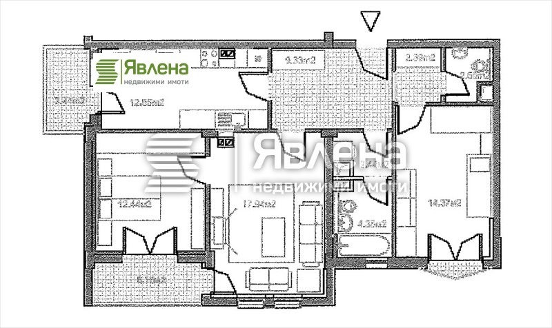 Na prodej  2 ložnice Sofia , Vitoša , 123 m2 | 66008423 - obraz [17]