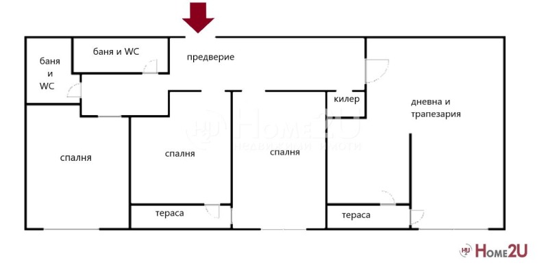 À venda  3 quartos Plovdiv , Trakiia , 177 m² | 69473955