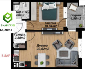 1 slaapkamer Belomorski, Plovdiv