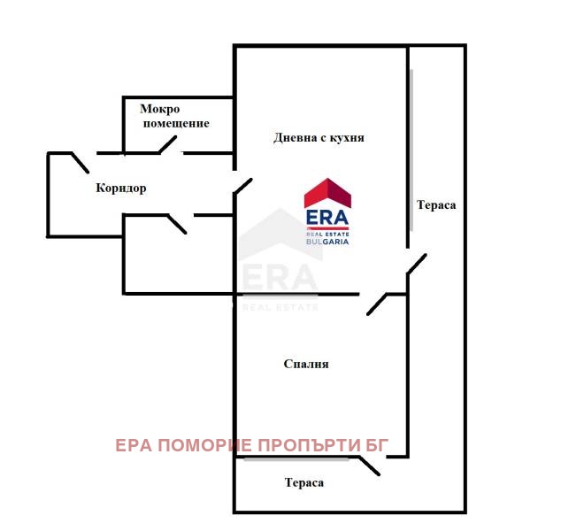 Продава 2-СТАЕН, гр. Поморие, област Бургас, снимка 16 - Aпартаменти - 47186688