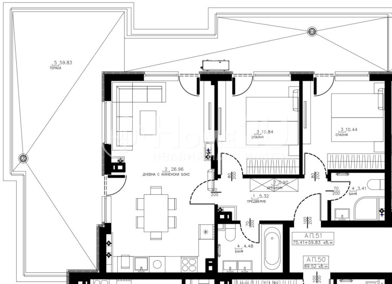 In vendita  2 camere da letto Sofia , Malinova dolina , 151 mq | 67728276 - Immagine [9]