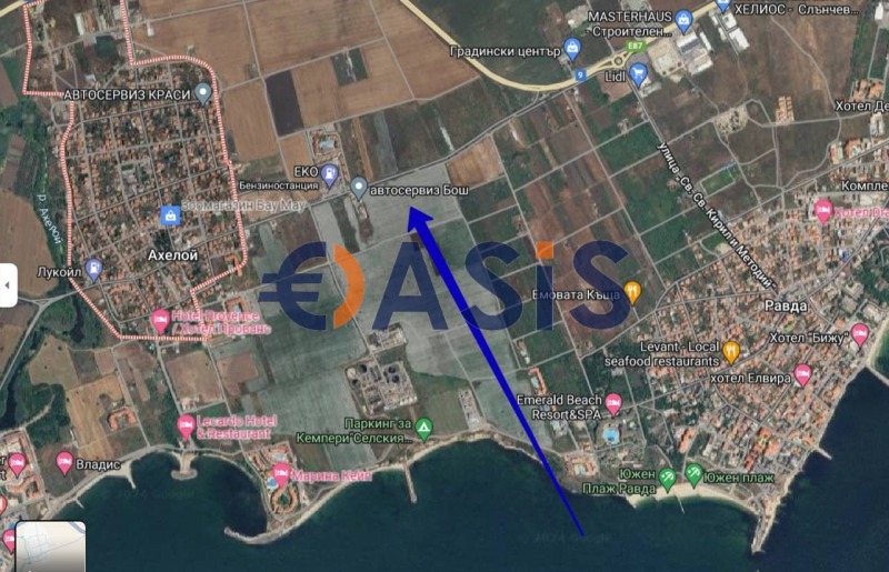 Продава  Парцел, област Бургас, к.к. Слънчев бряг •  425 200 EUR • ID 78290729 — holmes.bg - [1] 