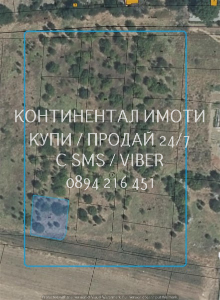 À venda  Trama região Plovdiv , Orizari , 600 m² | 17330224 - imagem [2]
