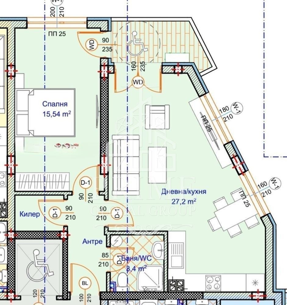 Продава 2-СТАЕН, гр. Варна, Погреби, снимка 4 - Апартаменти - 54698273