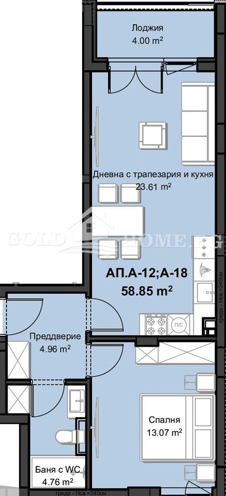 Продава 2-СТАЕН, гр. Пловдив, Христо Смирненски, снимка 9 - Апартаменти - 54854871