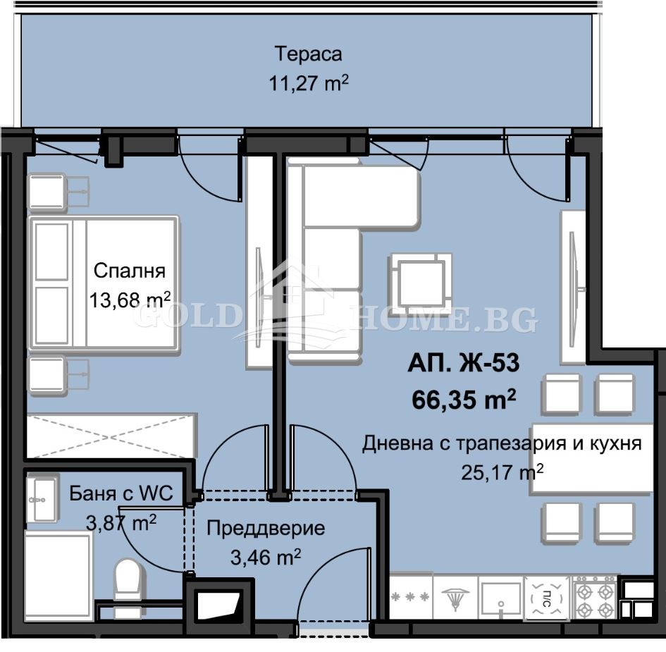 Продава 2-СТАЕН, гр. Пловдив, Христо Смирненски, снимка 17 - Апартаменти - 54854871