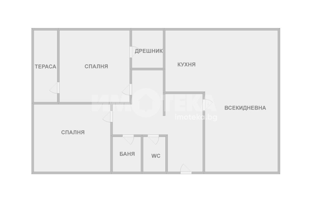 Продава 3-СТАЕН, гр. Варна, Победа, снимка 5 - Апартаменти - 55645188