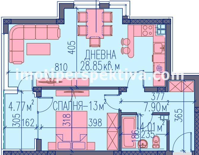 На продаж  1 спальня Пловдив , Център , 87 кв.м | 21505173 - зображення [7]