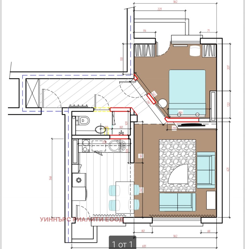 Продава 2-СТАЕН, гр. София, Център, снимка 2 - Апартаменти - 53521148