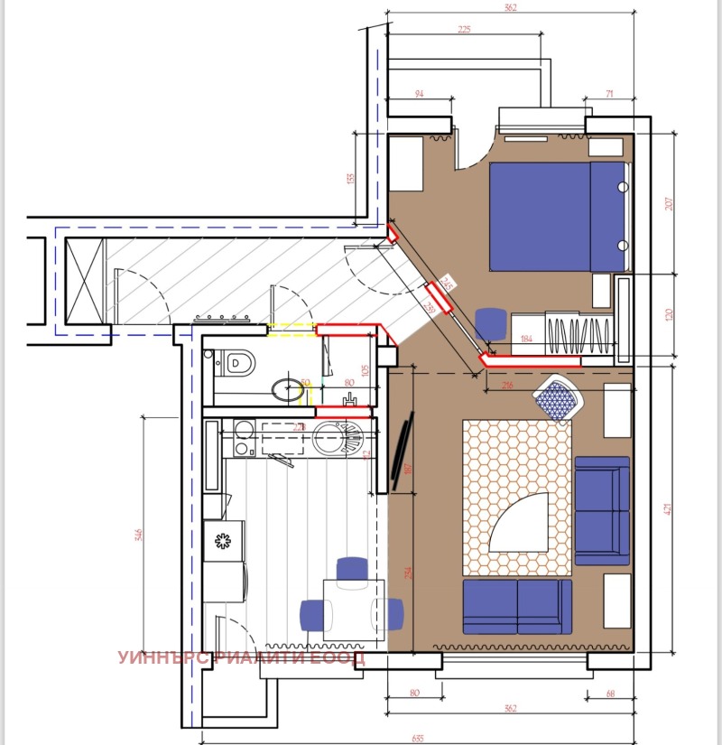 Продава 2-СТАЕН, гр. София, Център, снимка 4 - Апартаменти - 53521148