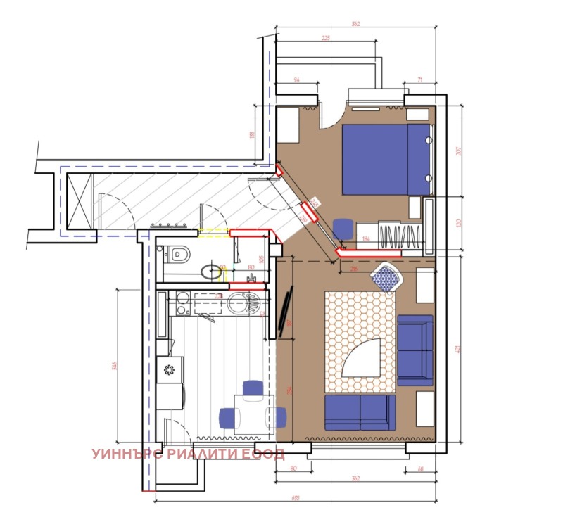 Продава 2-СТАЕН, гр. София, Център, снимка 5 - Апартаменти - 53521148