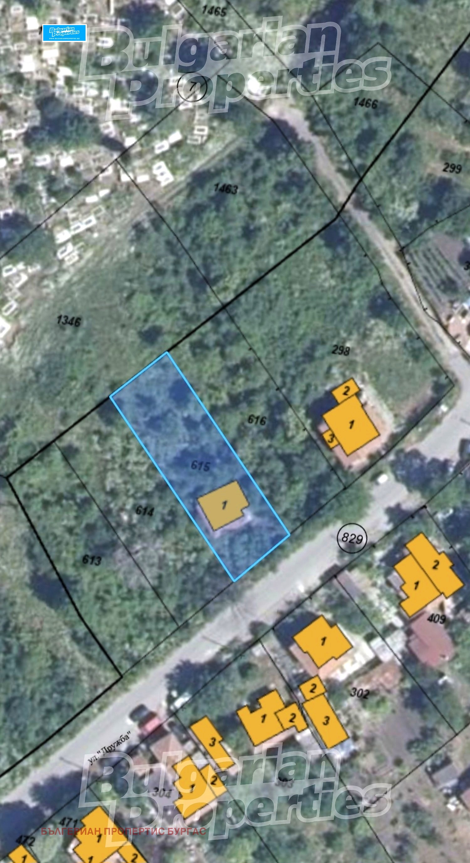 Продава ПАРЦЕЛ, гр. Бургас, Горно Езерово
