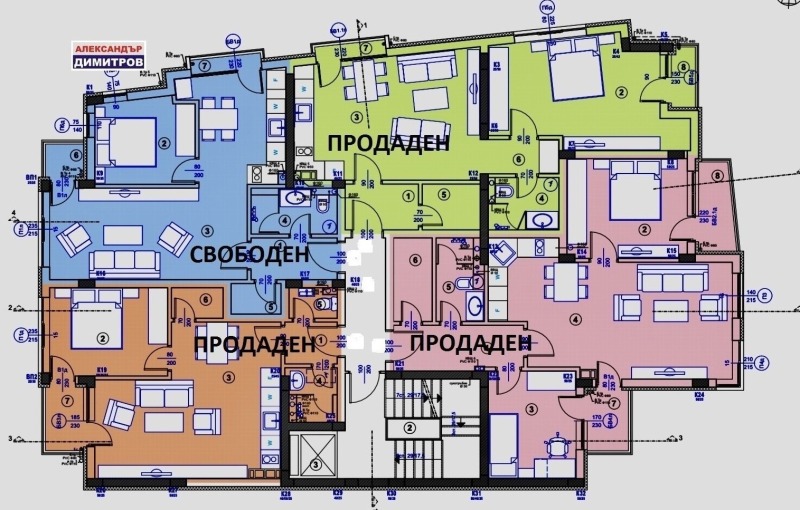 À venda  1 quarto Ruse , Centar , 62 m² | 90261865