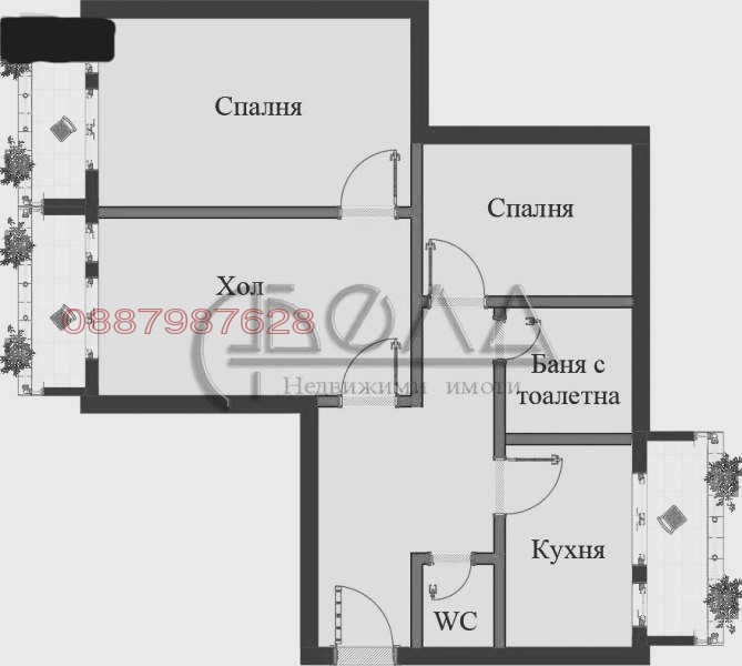 De vânzare  2 dormitoare Sofia , Vrâbnița 1 , 89 mp | 14817082