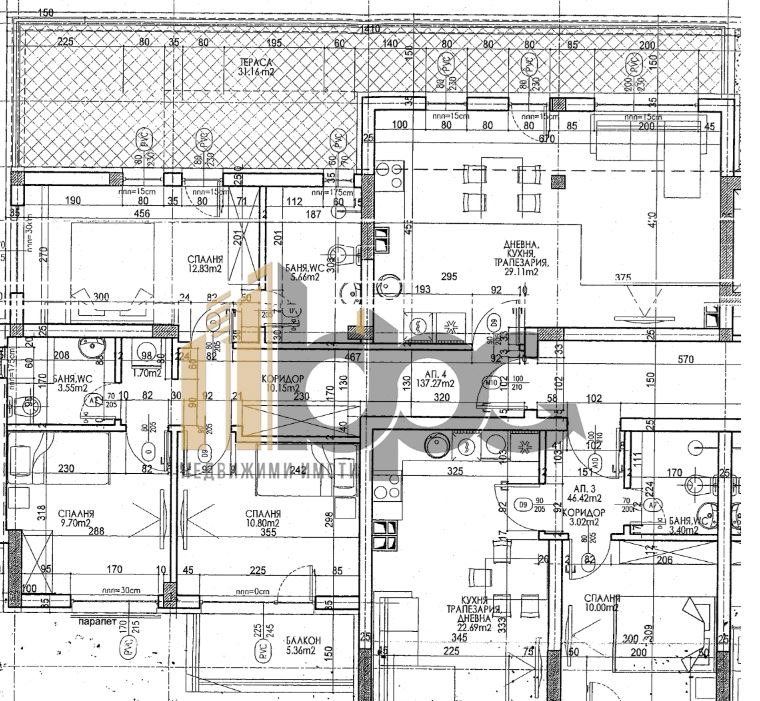 Продава 4-СТАЕН, гр. София, Овча купел 1, снимка 3 - Aпартаменти - 49376259