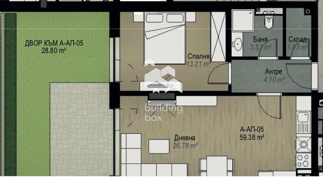 Продава 2-СТАЕН, гр. София, Витоша, снимка 12 - Апартаменти - 54643253