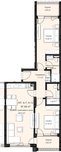 Продава  3-стаен град Пловдив , Остромила , 111 кв.м | 57237550 - изображение [2]