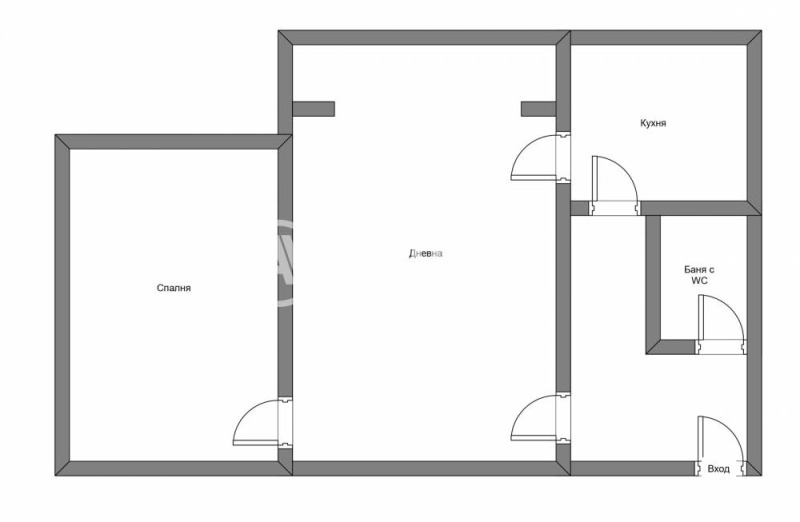 À vendre  1 chambre Sofia , Razsadnika , 60 m² | 74767151