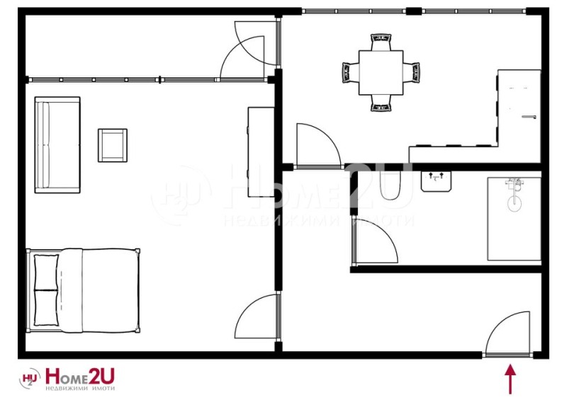 Продава 2-СТАЕН, гр. Пловдив, Кършияка, снимка 3 - Aпартаменти - 48713614