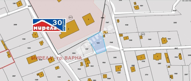 Продава ПАРЦЕЛ, град Варна, м-т Боровец - север • 60000 € / 117349.80 лв. • 45175787 1