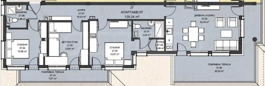 Продава 4-СТАЕН, гр. Свети Влас, област Бургас, снимка 2 - Апартаменти - 50989860