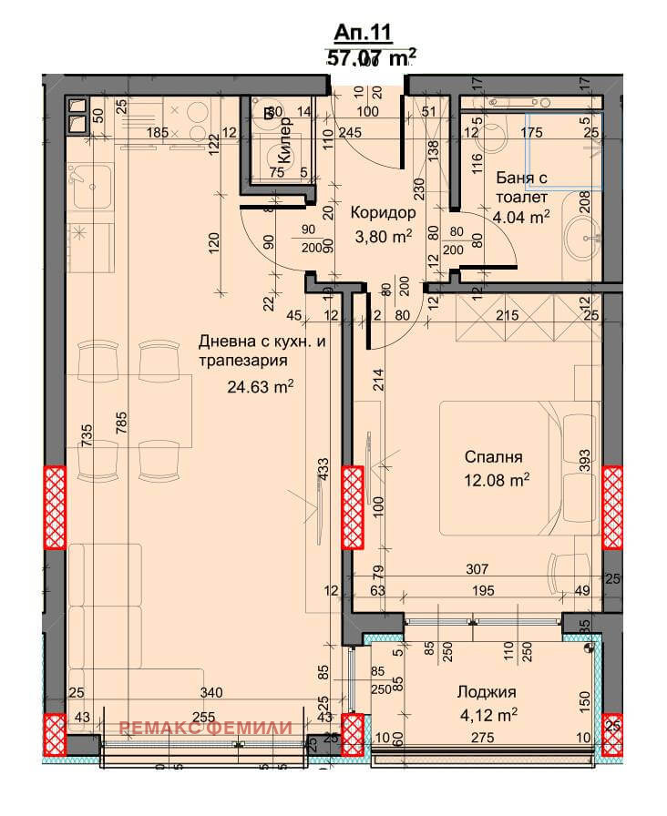 Продава  2-стаен, град Варна, м-т Пчелина •  119 948 EUR • ID 85178903 — holmes.bg - [1] 