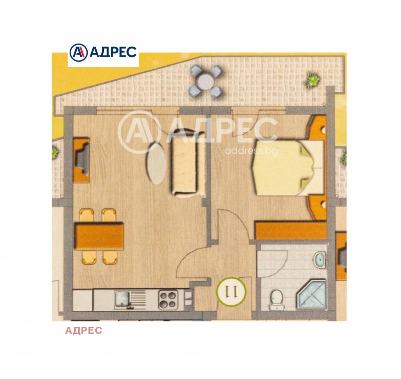 Продава 2-СТАЕН, гр. Варна, м-т Долна Трака, снимка 3 - Апартаменти - 52155626