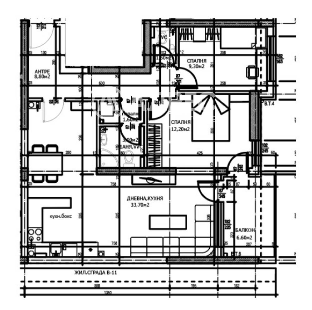 Продава 3-СТАЕН, гр. Пловдив, Тракия, снимка 11 - Апартаменти - 53606865