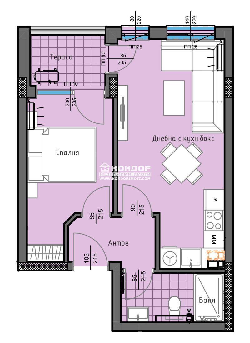 Продава 2-СТАЕН, гр. Пловдив, Кършияка, снимка 5 - Aпартаменти - 48679948