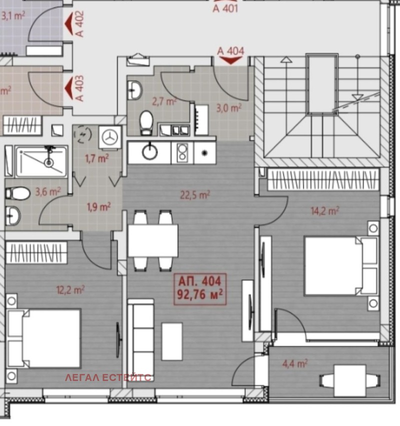 Satılık  2 yatak odası bölge Burgaz , Nesebar , 94 metrekare | 25717490 - görüntü [13]