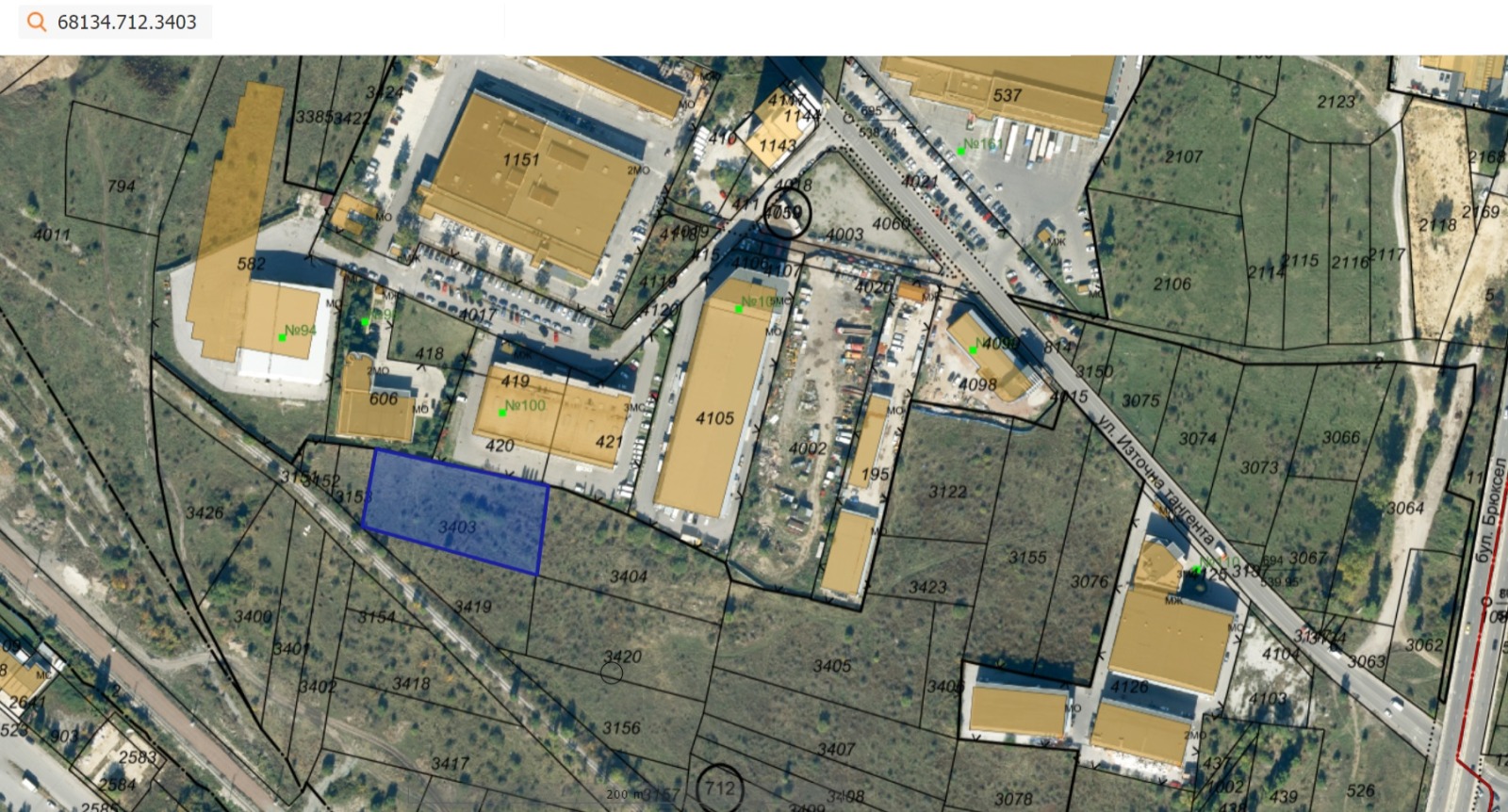 Продава ПАРЦЕЛ, гр. София, Слатина, снимка 3 - Парцели - 54319627