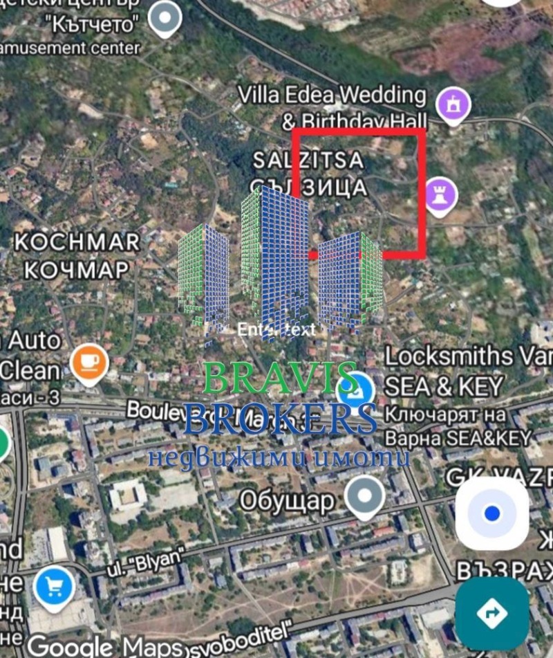 Продава ПАРЦЕЛ в град Варна, Кайсиева градина - 760 кв.м / 36 190 € » 70 781.49 лв., БРАВИС БРОКЪРС ООД