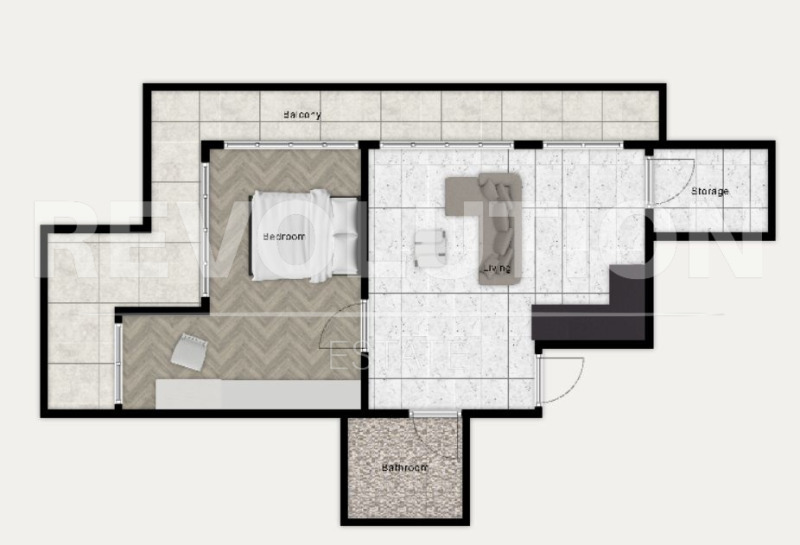 Zu verkaufen  1 Schlafzimmer Sofia , Krasno selo , 104 qm | 75436543 - Bild [11]