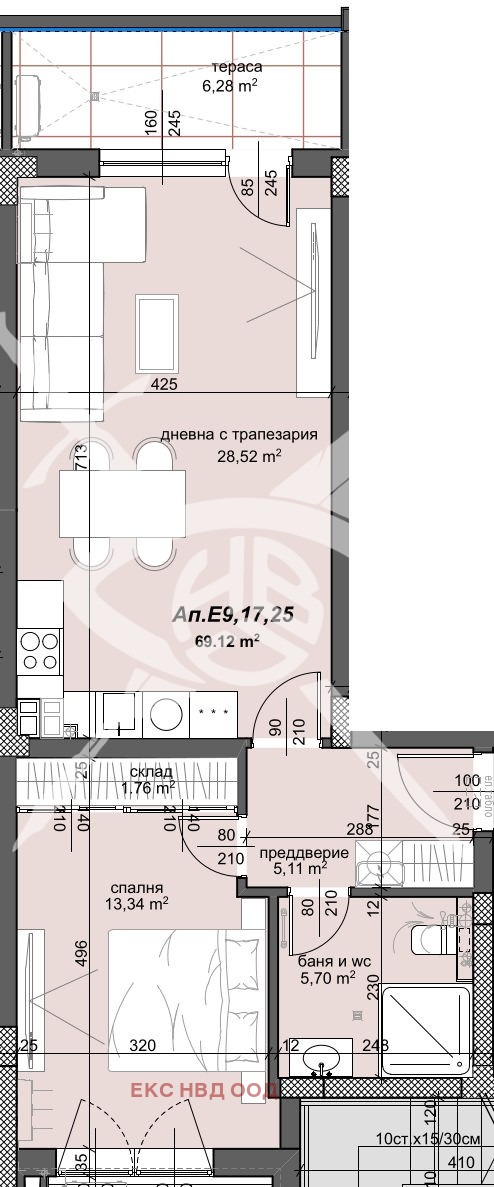 Продава  2-стаен град Пловдив , Тракия , 81 кв.м | 10830188