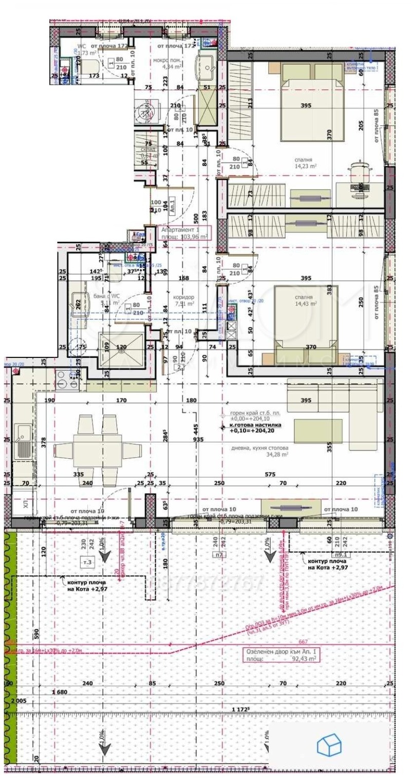 Продава 3-СТАЕН, гр. Стара Загора, Опълченски, снимка 2 - Aпартаменти - 49489241