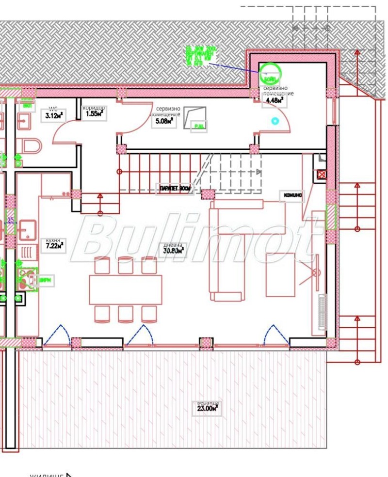 Продава КЪЩА, гр. Варна, к.к. Чайка, снимка 13 - Къщи - 53523095