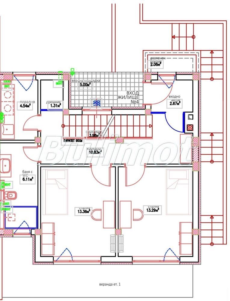 Продава КЪЩА, гр. Варна, к.к. Чайка, снимка 14 - Къщи - 53523095