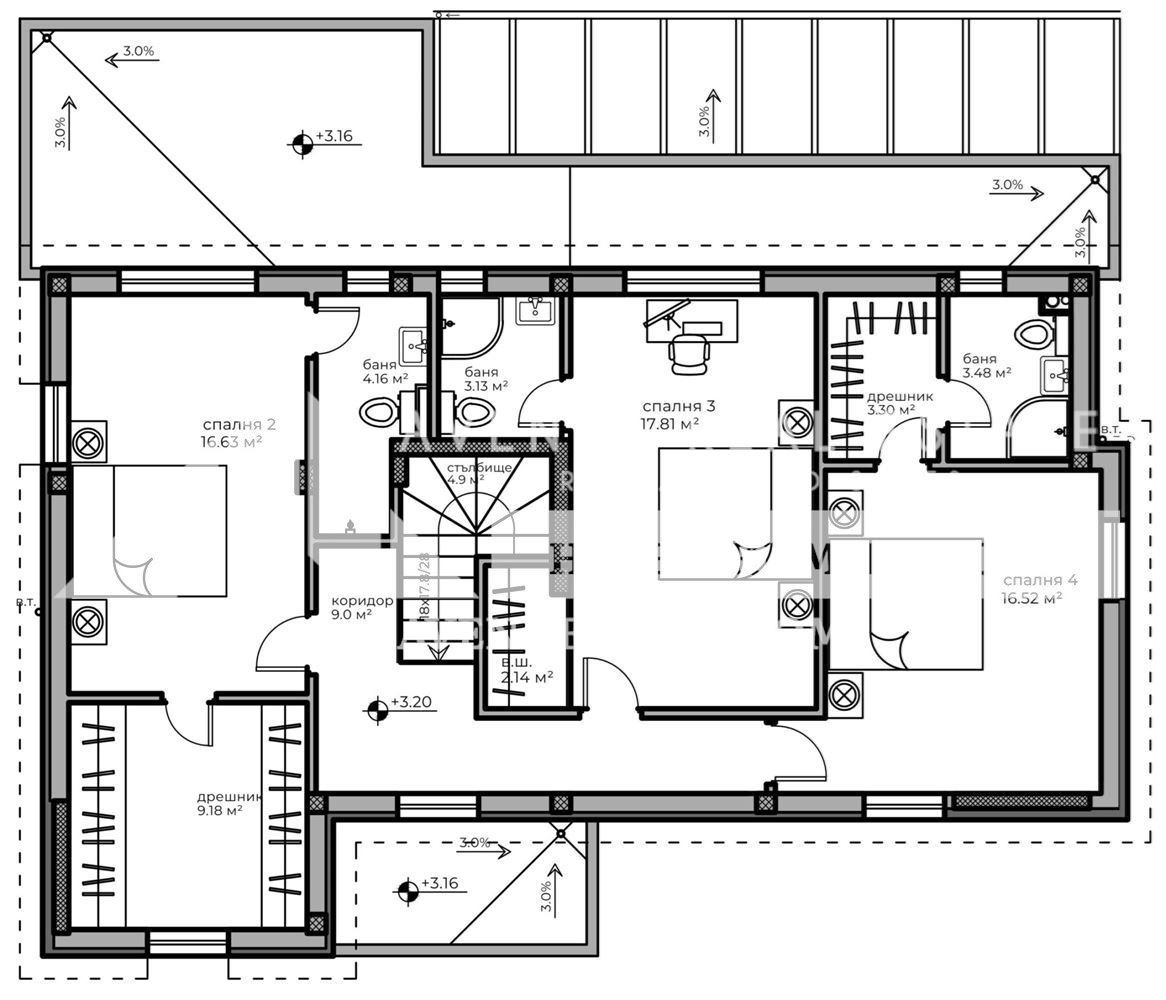 Продава КЪЩА, с. Марково, област Пловдив, снимка 9 - Къщи - 56308567
