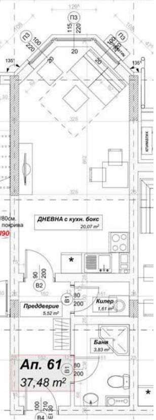 Na sprzedaż  Studio Sofia , Ljulin 10 , 48 mkw | 56616781 - obraz [3]